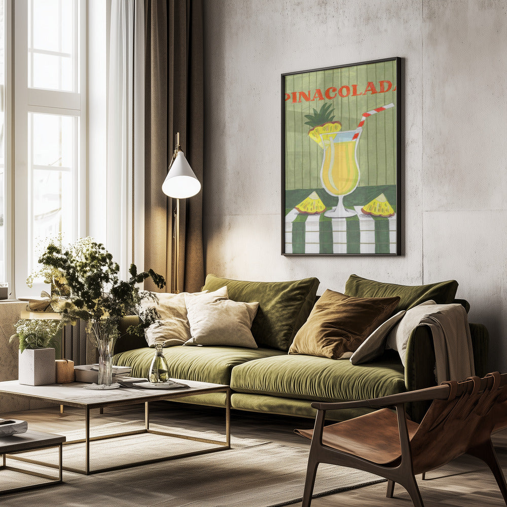 Pina Colada Delight Poster