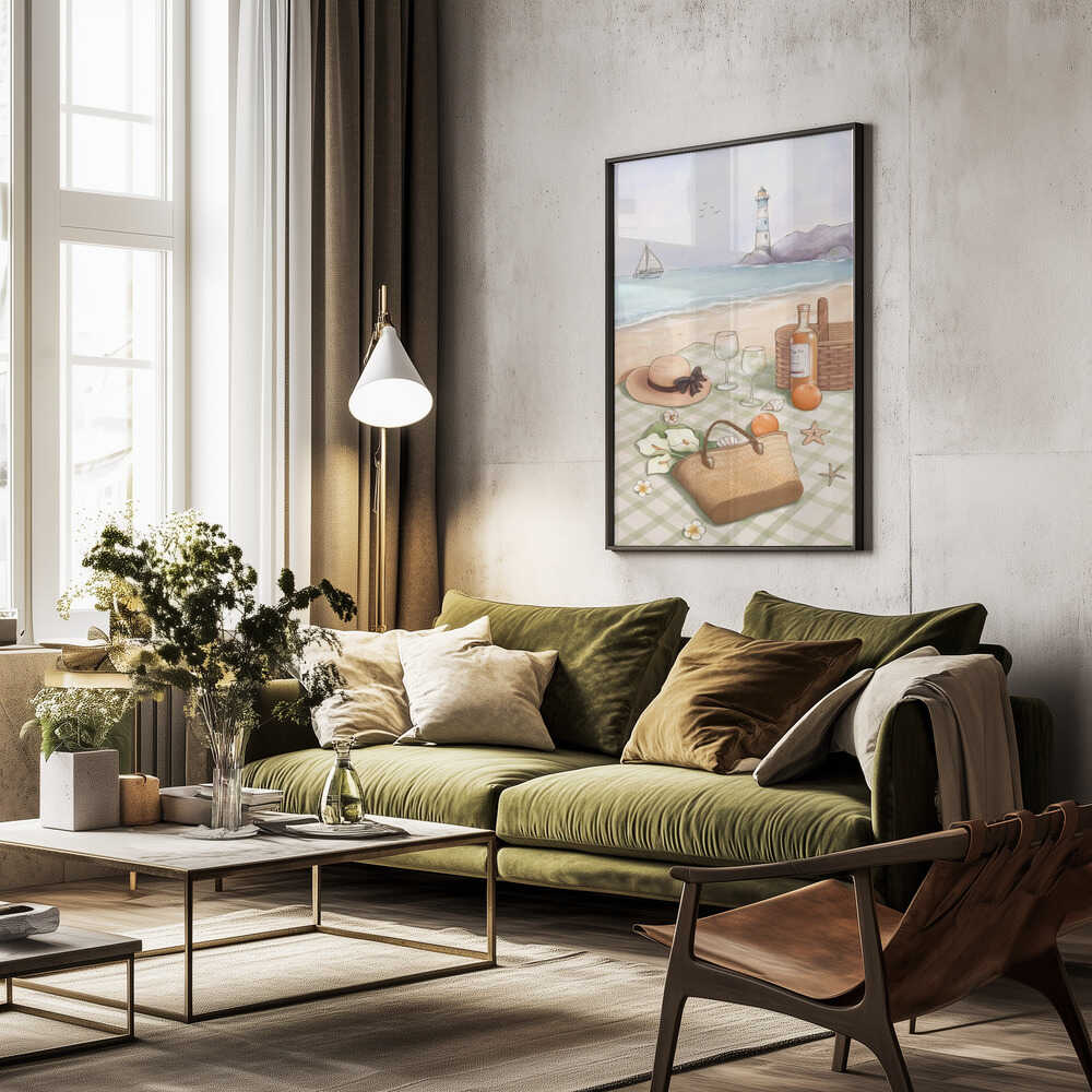 Holiday Beach Vibe Poster