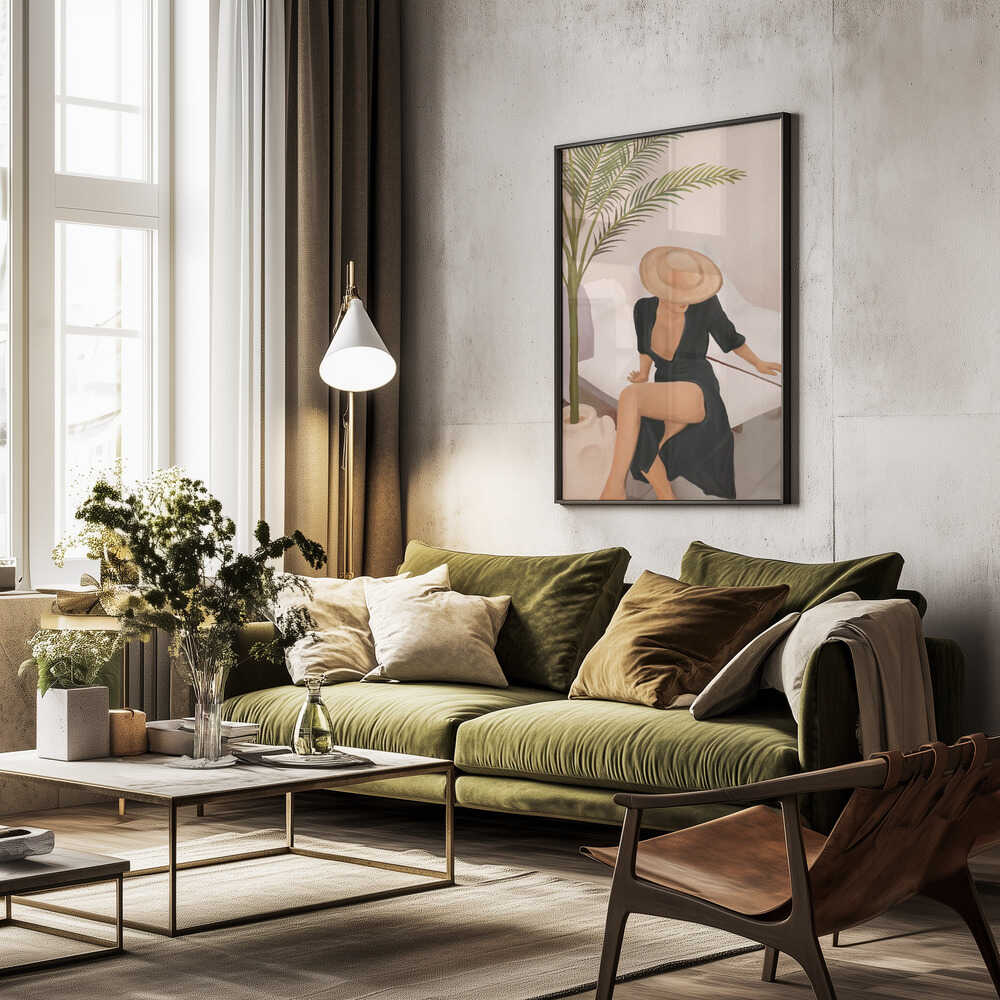 Elegance in Relaxation Poster