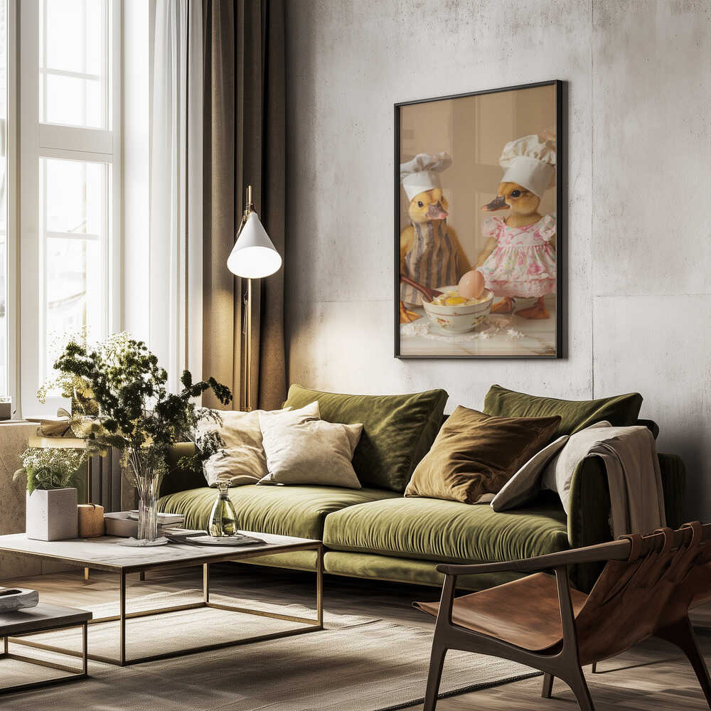 Dress Up Ducks Poster