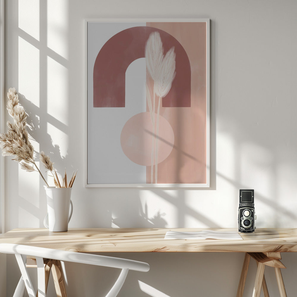 Abstract Arch Poster