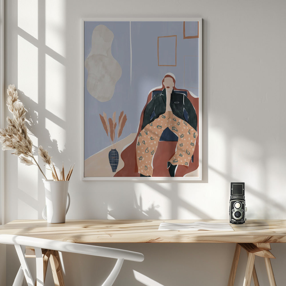 Dreamy Lavender Poster