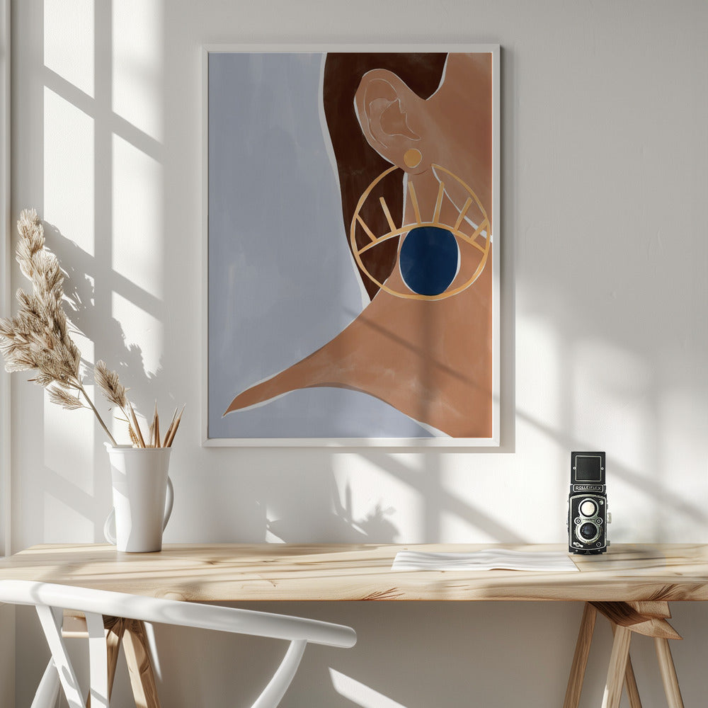 Evil Eye Earing Poster