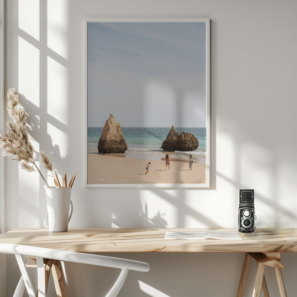 Portugese Beach Poster