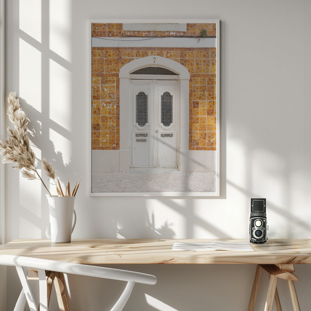 The Cascais Door Poster