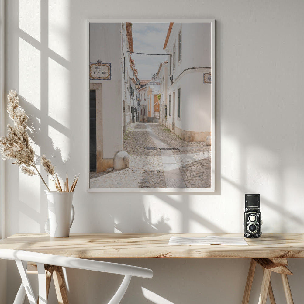 Streets of Cascais Poster