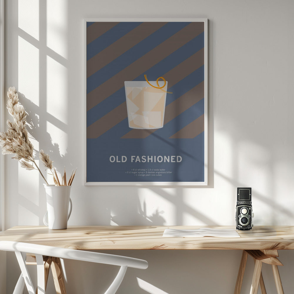 Drink Old Fashioned Poster