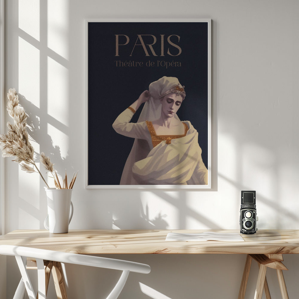 Paris - Theatre de L'Opera Poster