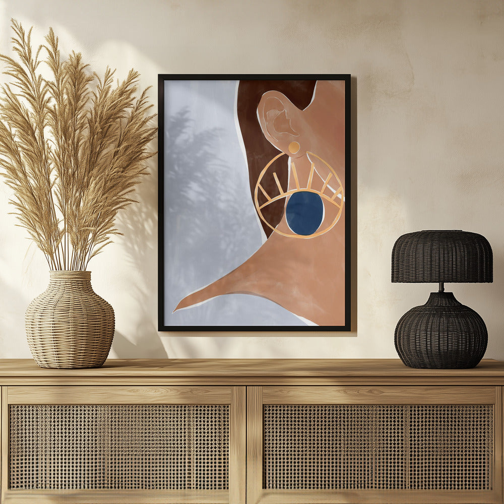 Evil Eye Earing Poster