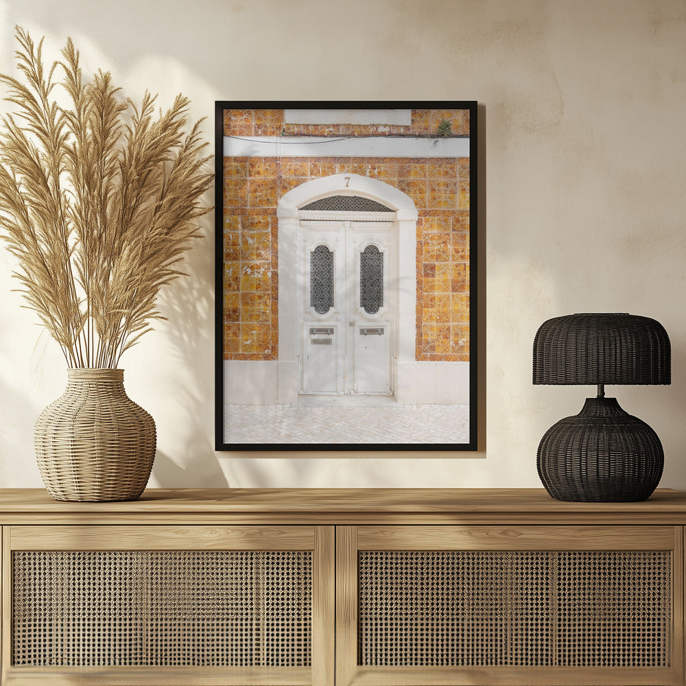 The Cascais Door Poster