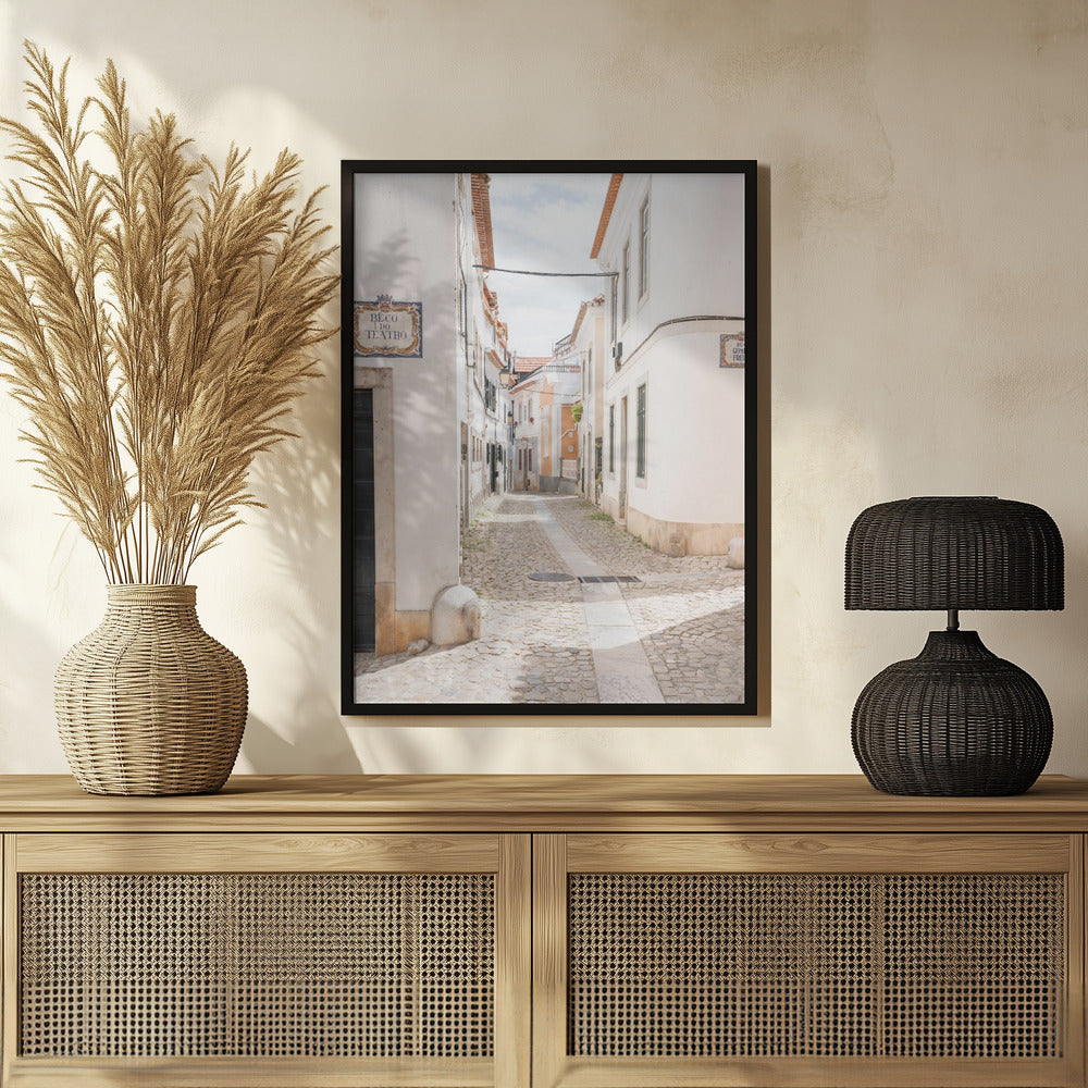Streets of Cascais Poster