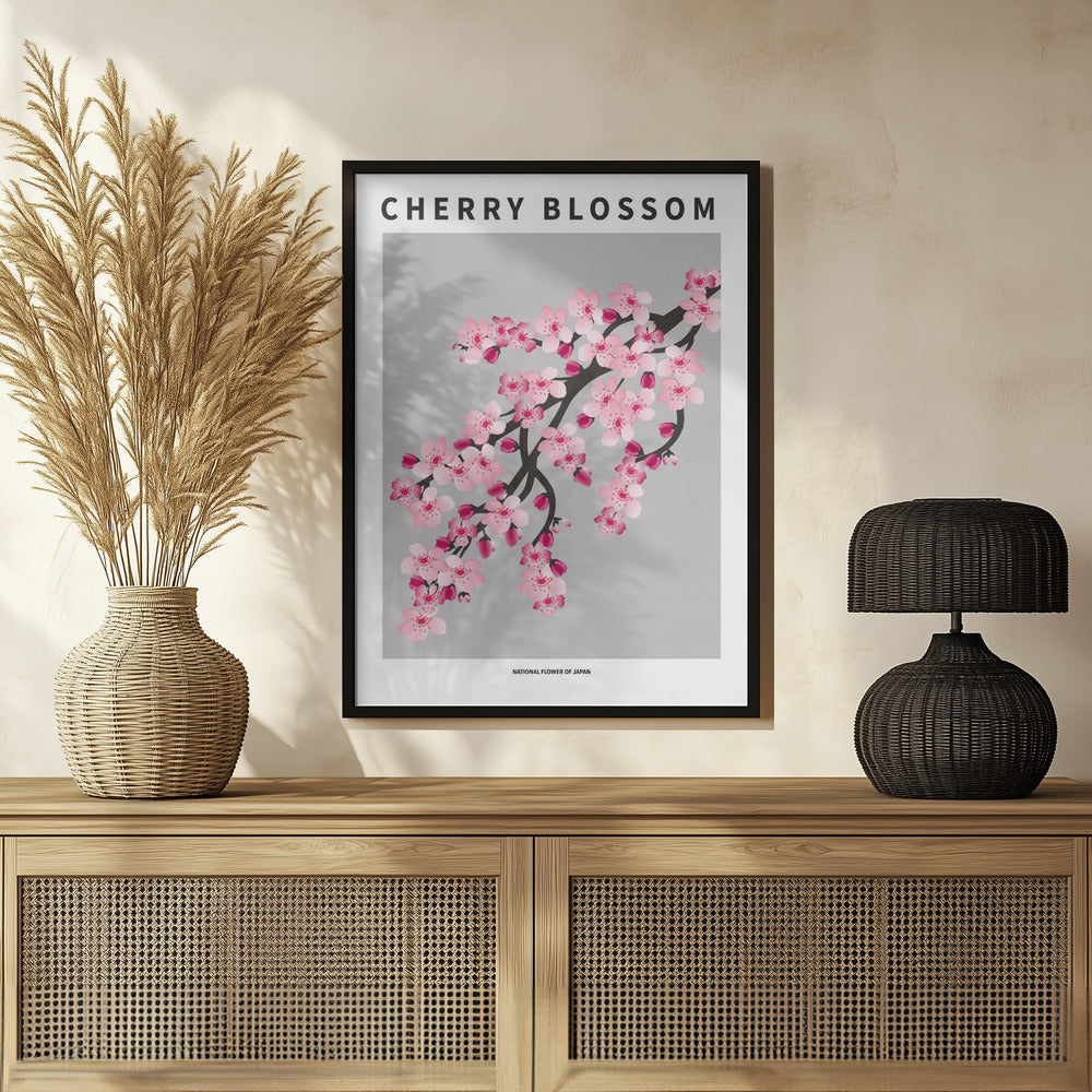 Cherry blossom - National flower of Japan Poster