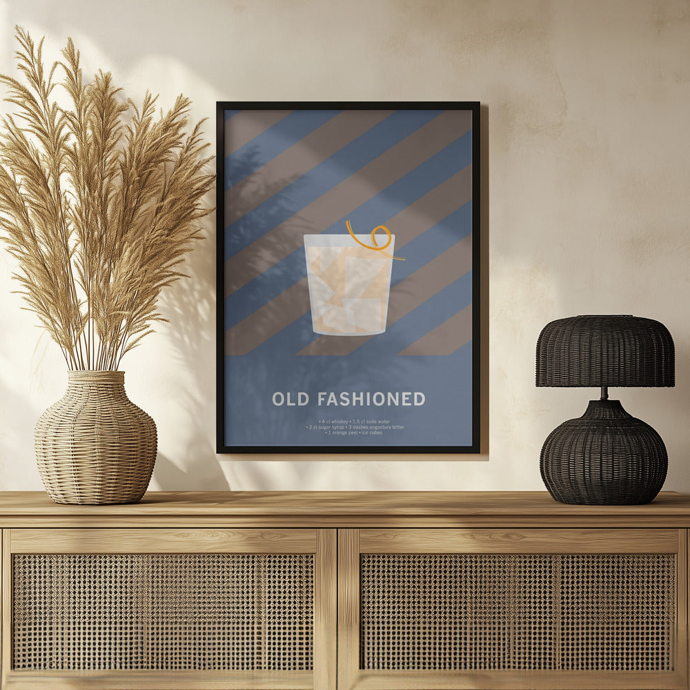 Drink Old Fashioned Poster