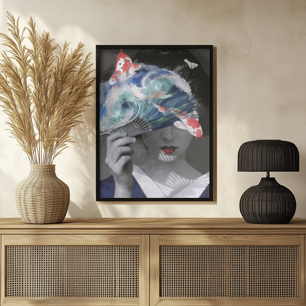 Koi Fan Poster