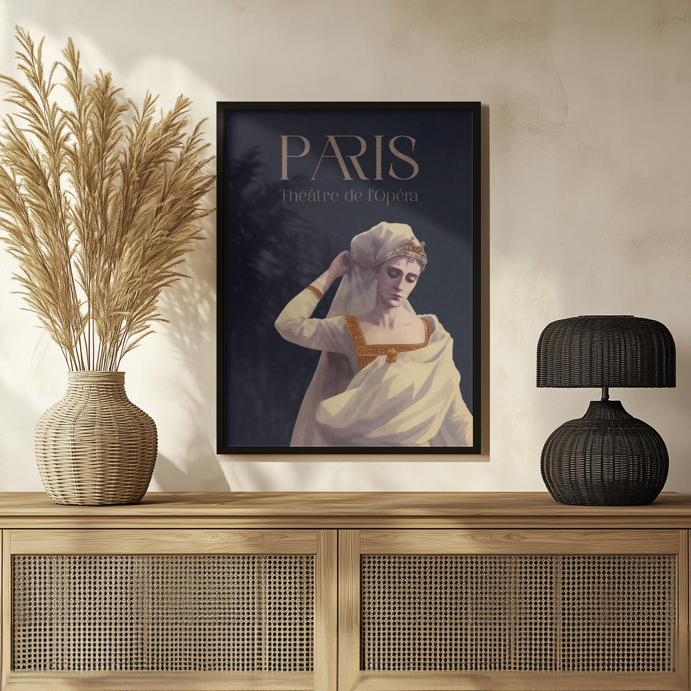 Paris - Theatre de L'Opera Poster