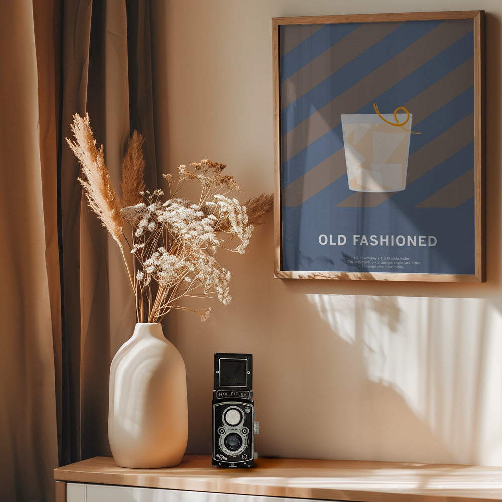 Drink Old Fashioned Poster
