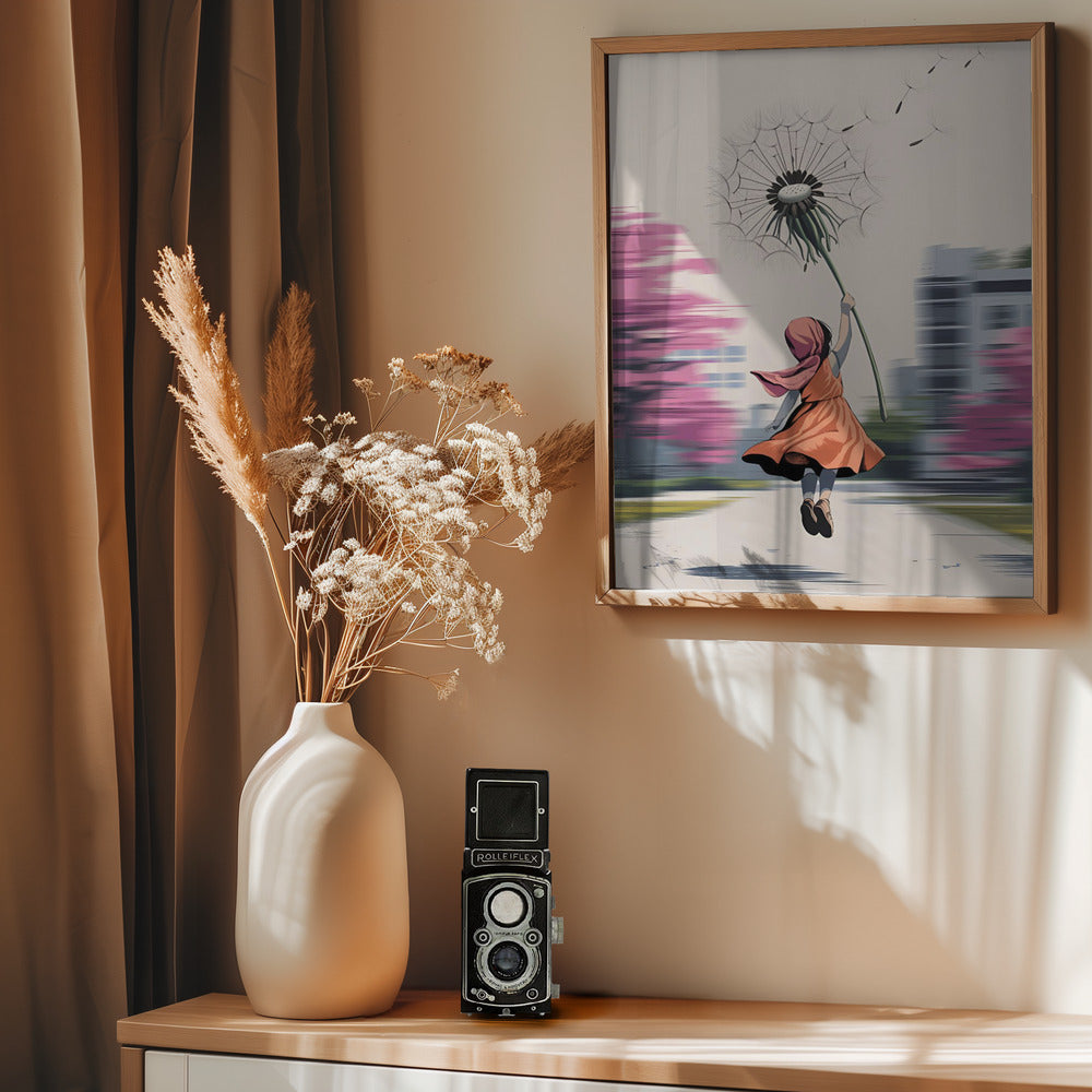 Dandelion Flight Poster