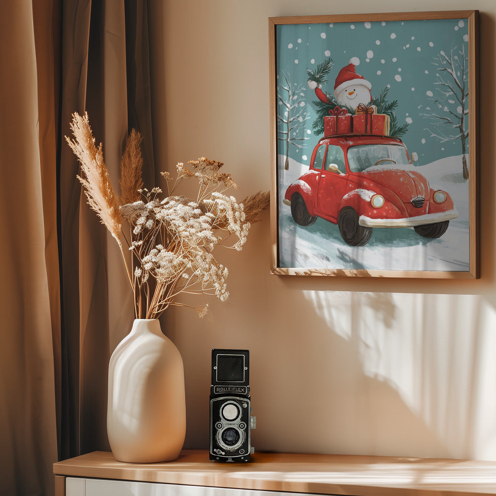 Christmas Road Trip Poster