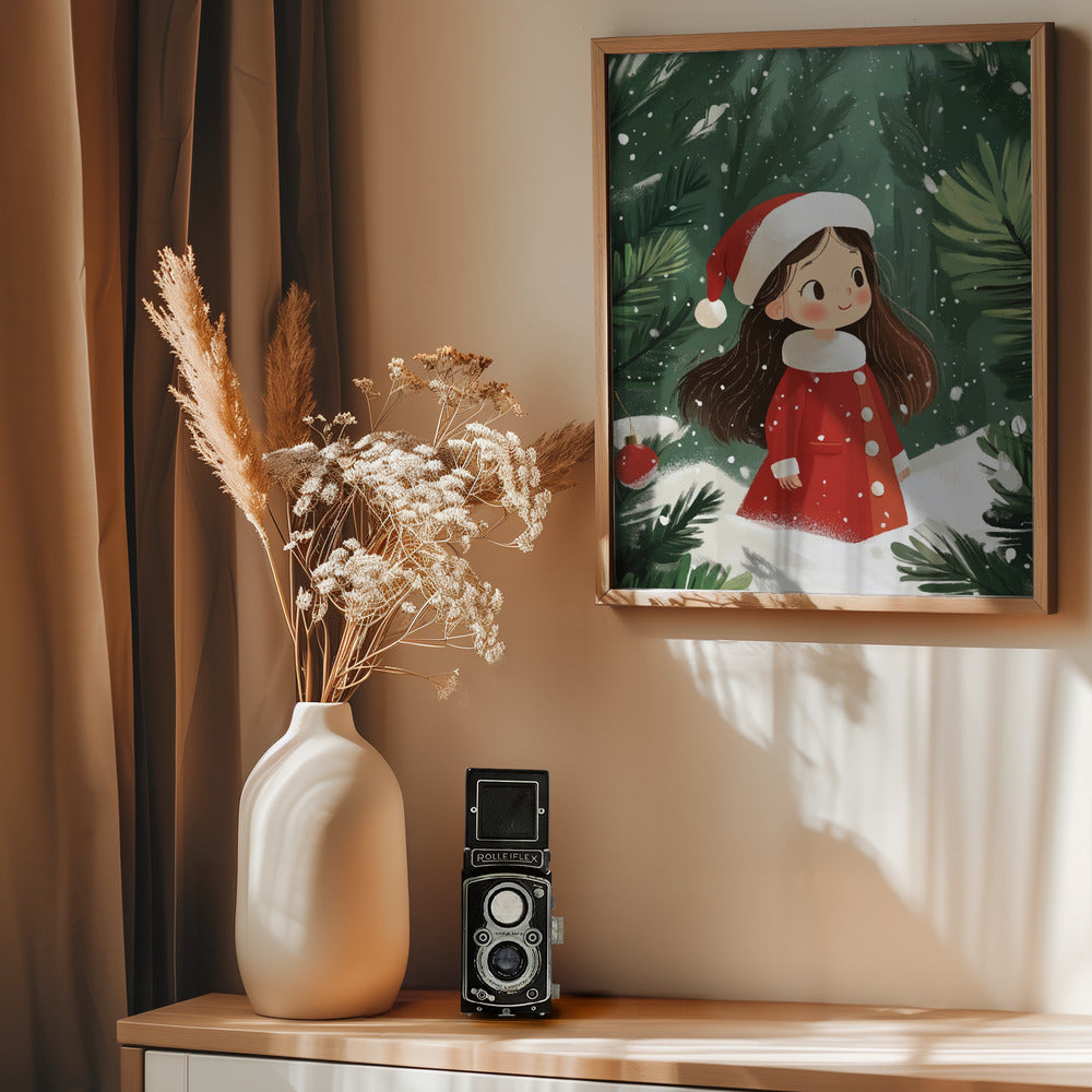 Christmas Girl Poster