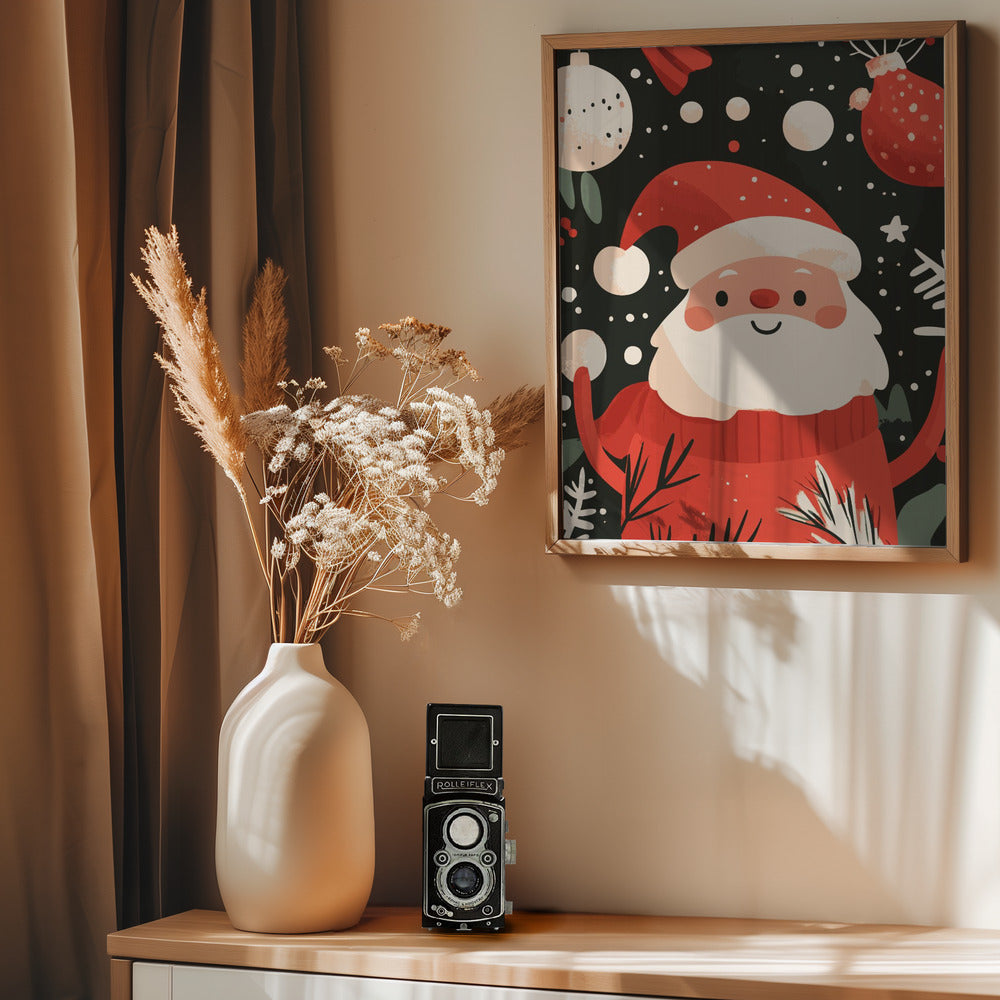 Happy Santa Poster