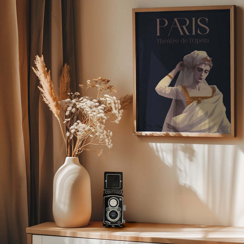 Paris - Theatre de L'Opera Poster