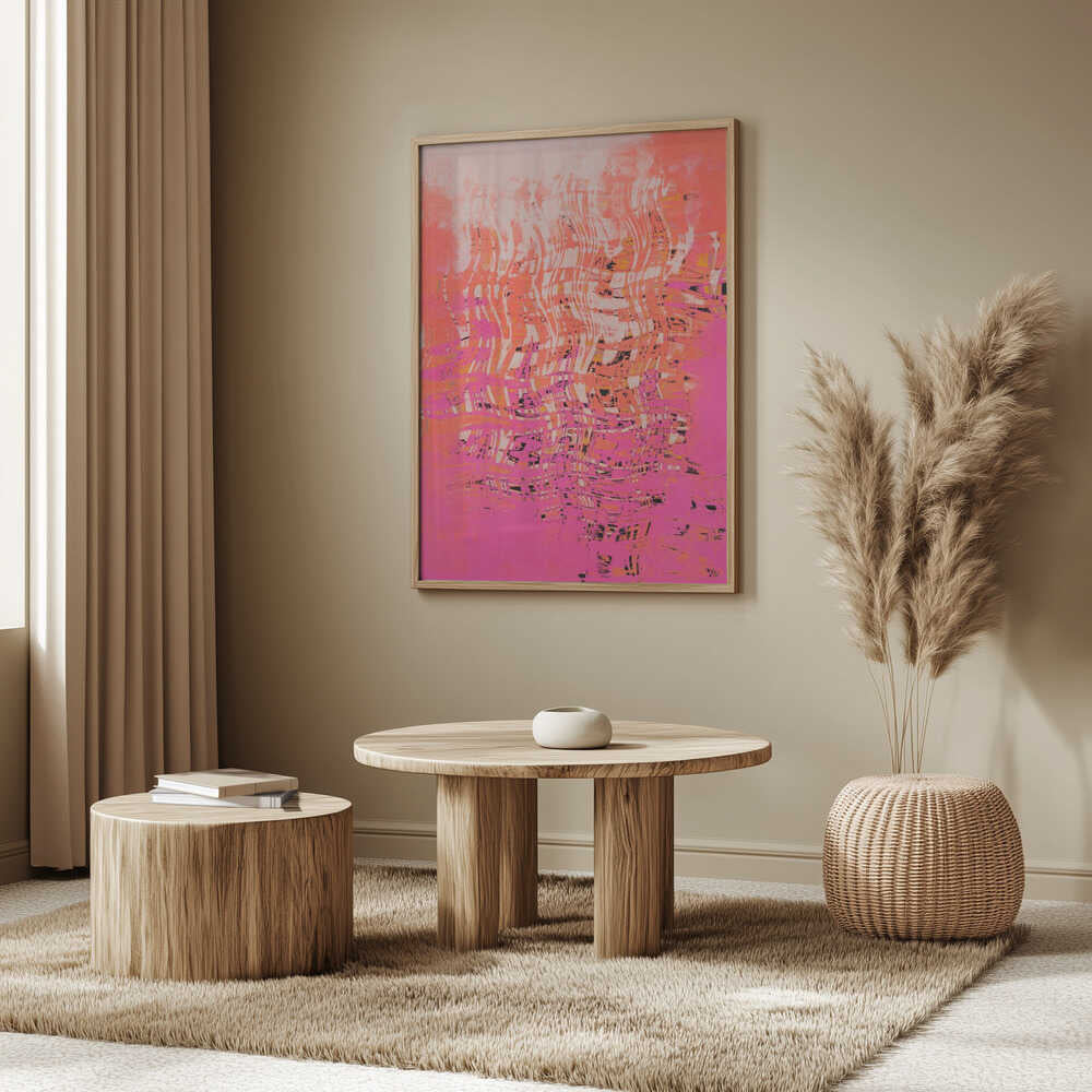 Vibrant Waves Poster