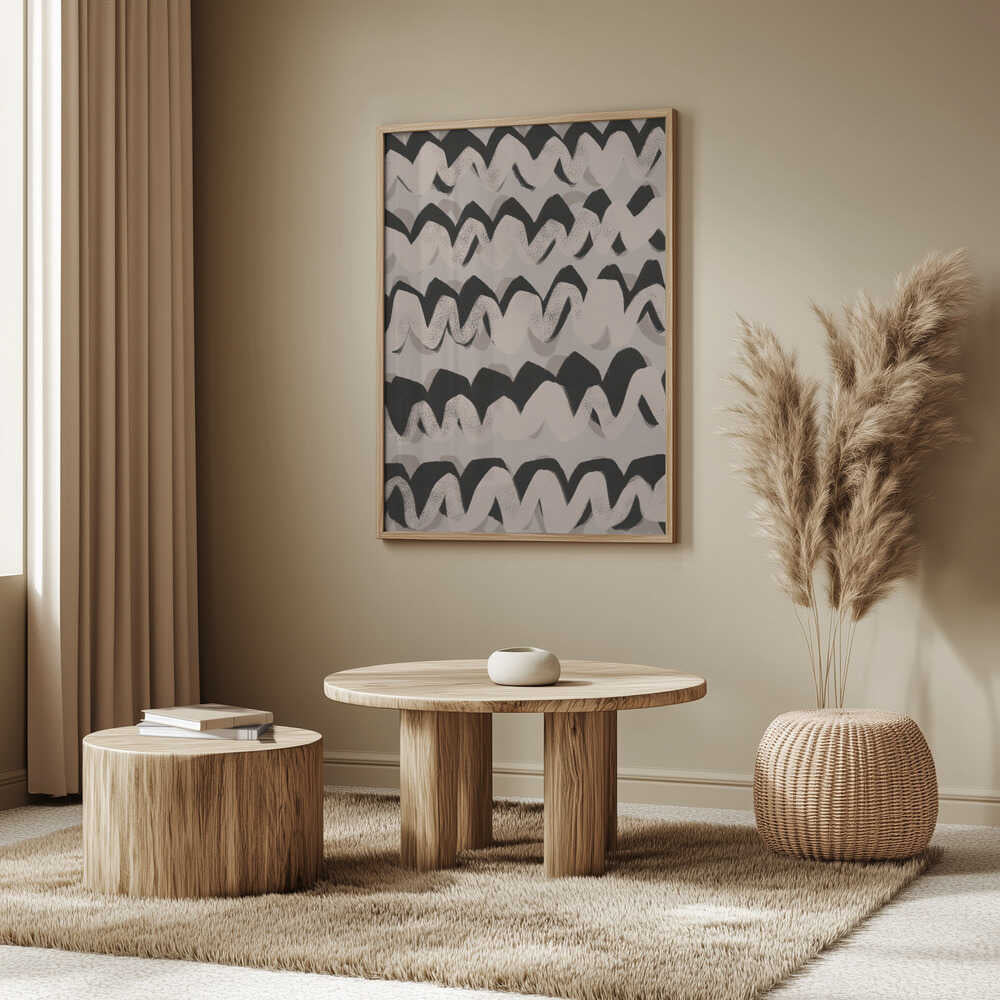 Zigzag Symphony Poster