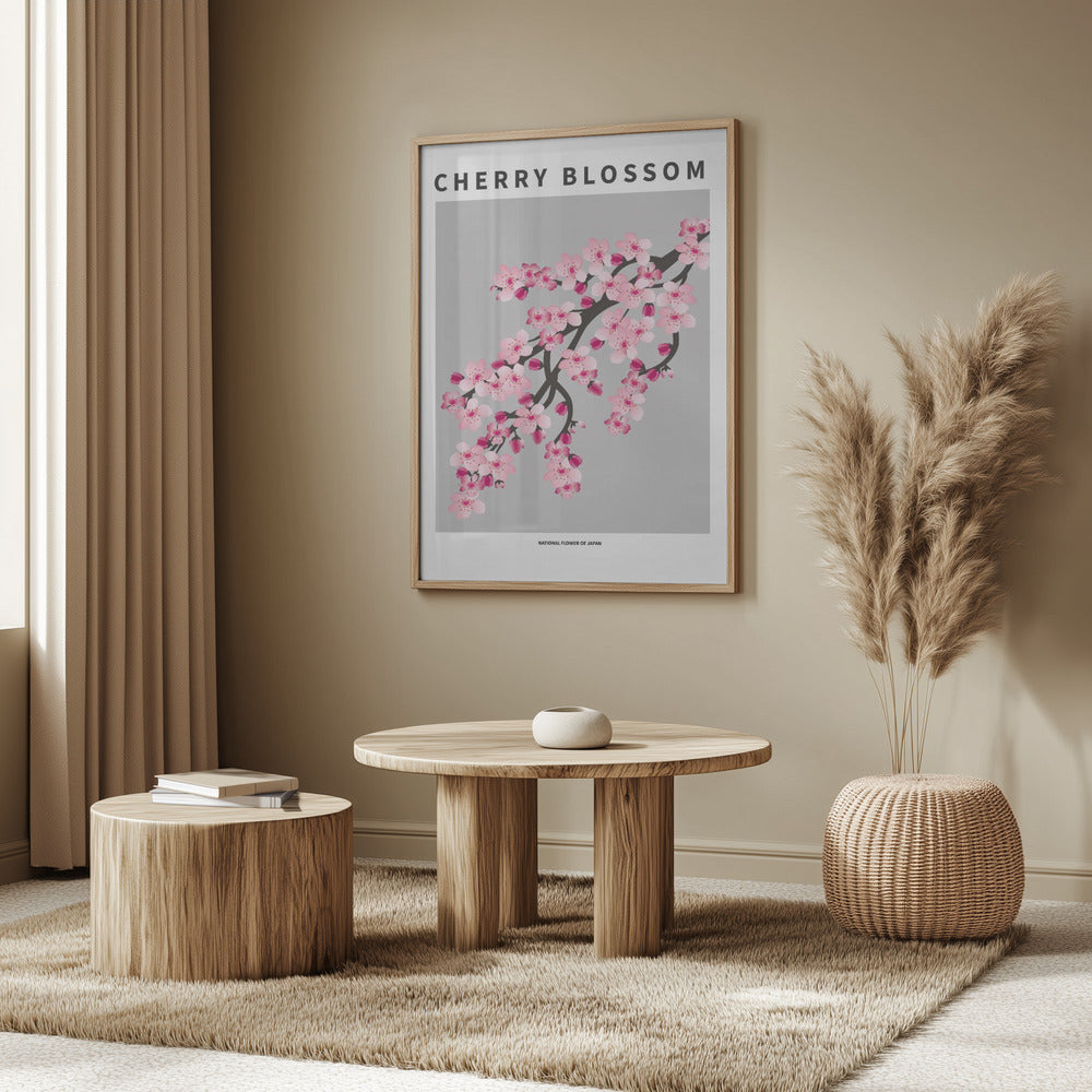 Cherry blossom - National flower of Japan Poster