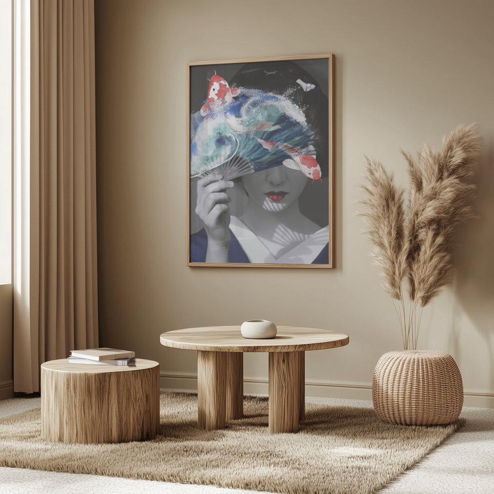 Koi Fan Poster