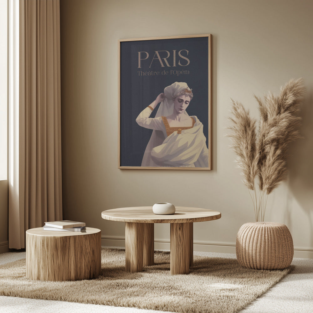 Paris - Theatre de L'Opera Poster
