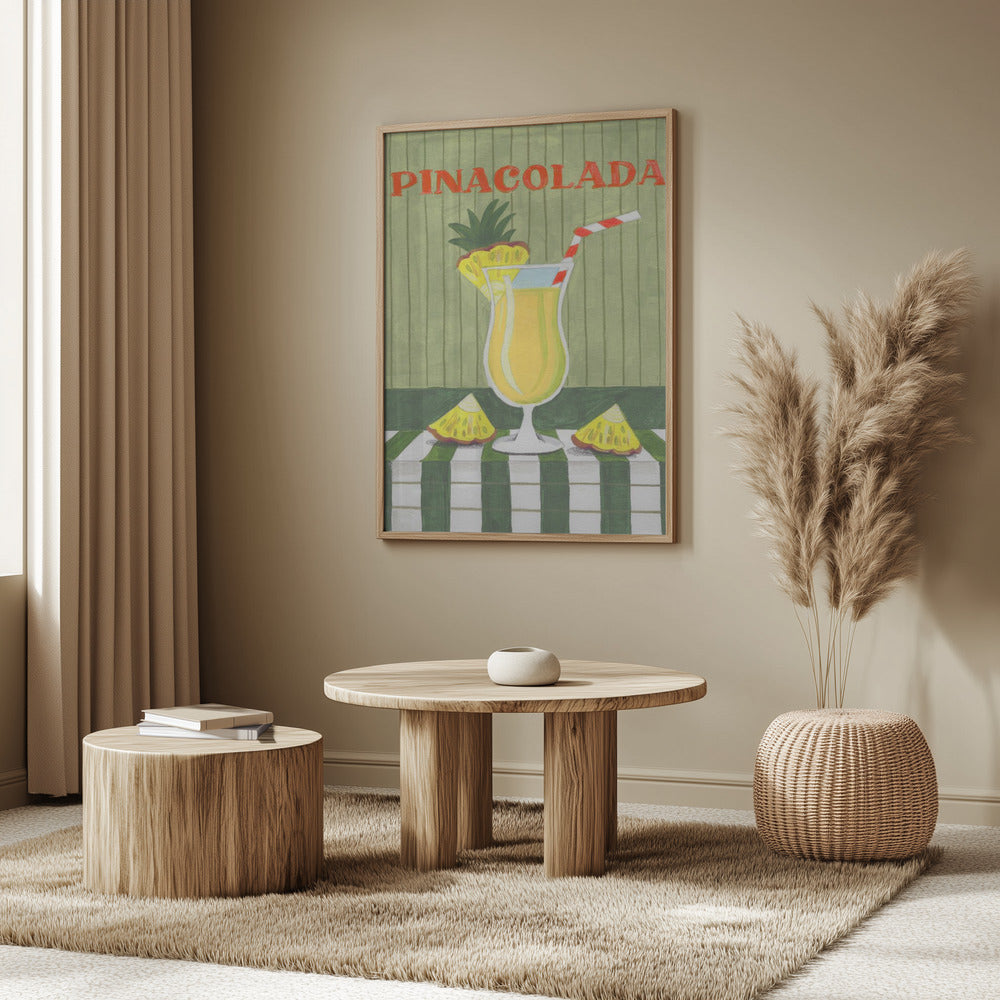 Pina Colada Delight Poster