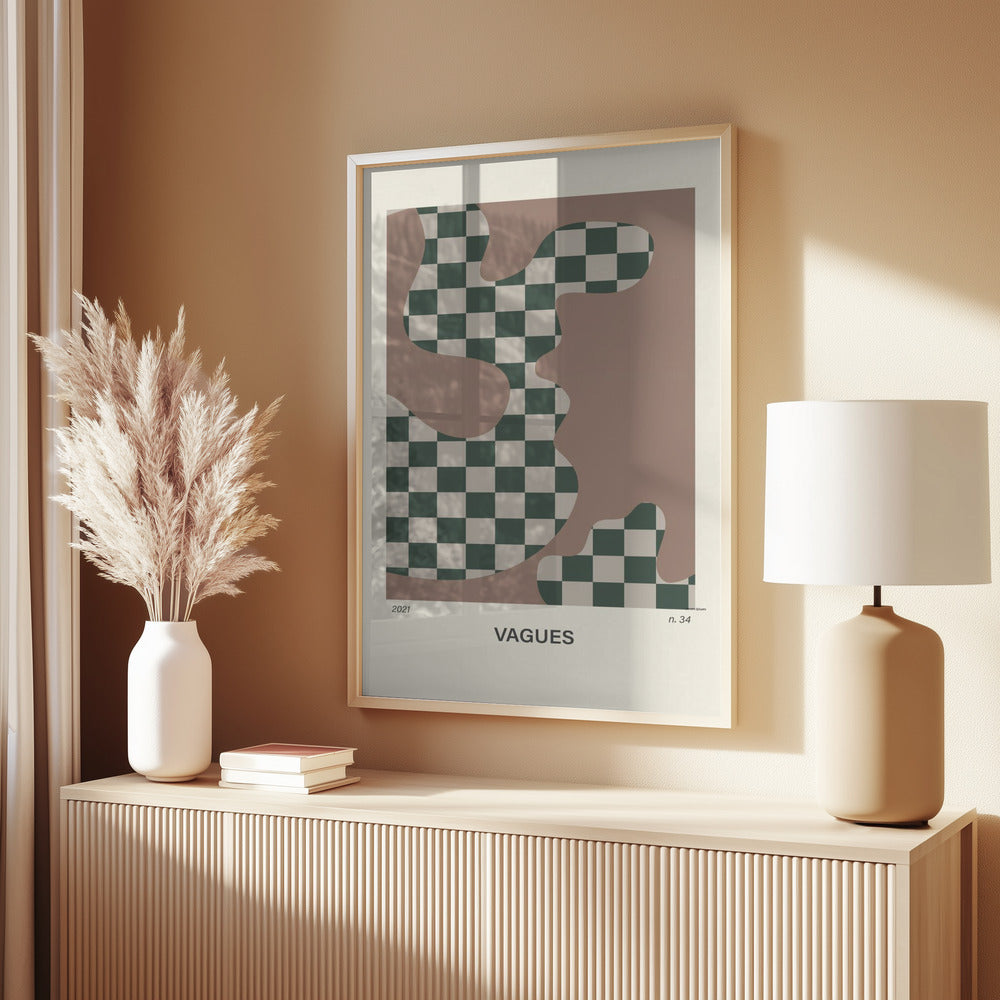 Vagues nr 34 Poster Poster