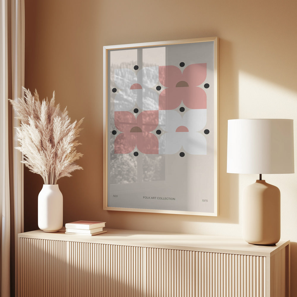 Modern folk art collection no 20 Poster