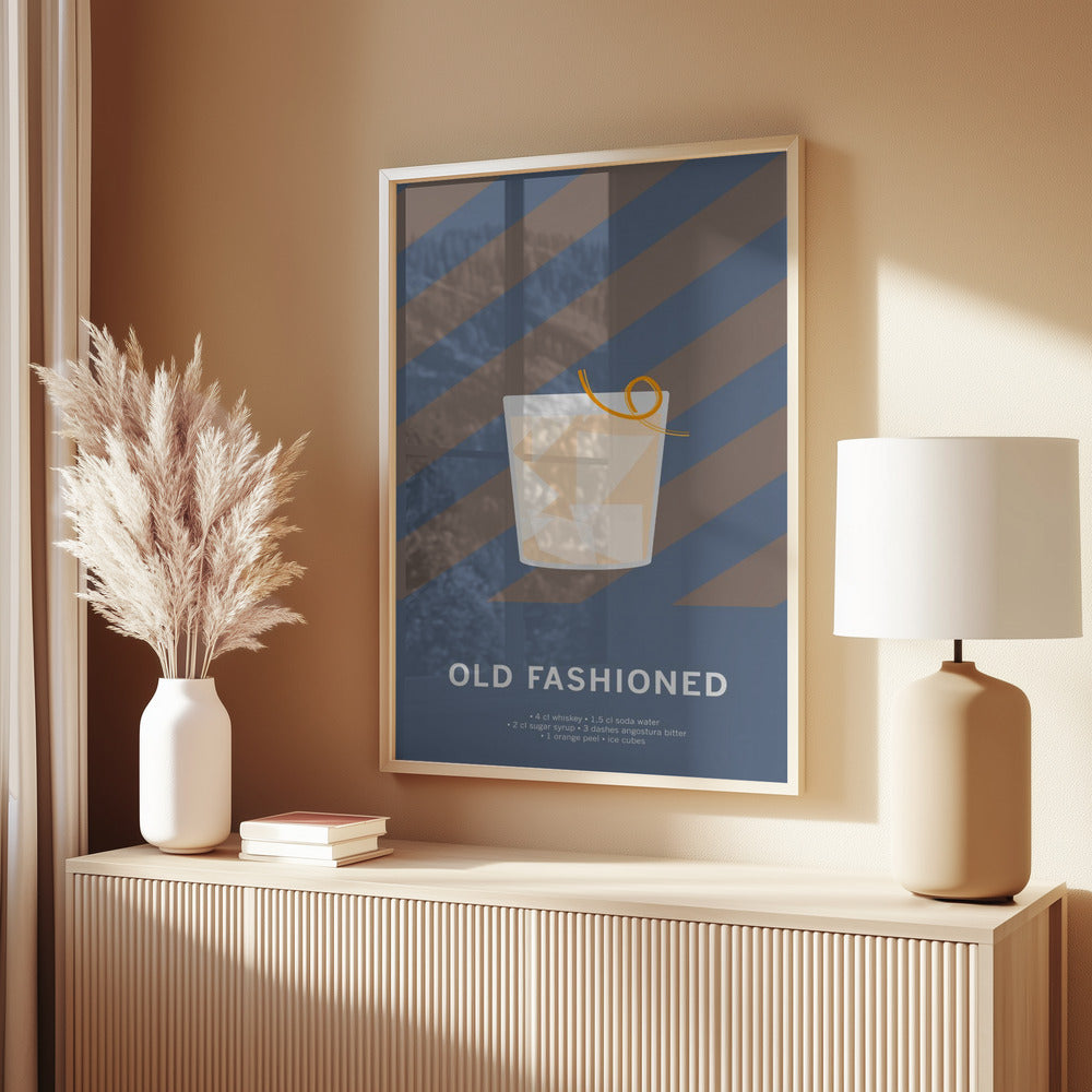 Drink Old Fashioned Poster