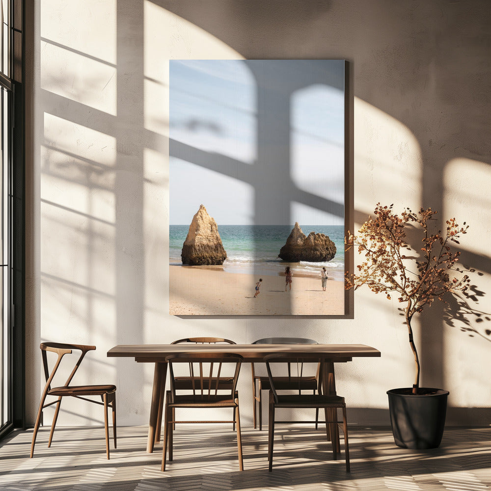 Portugese Beach Poster