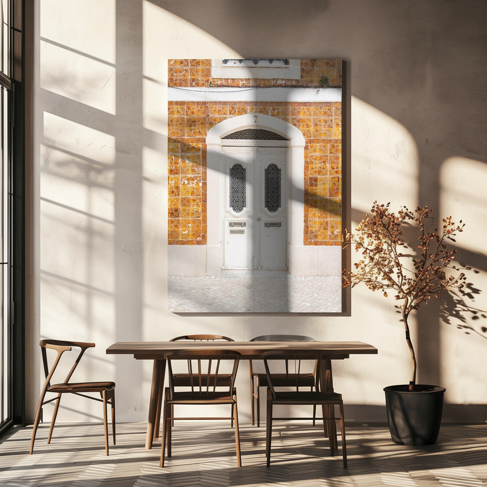 The Cascais Door Poster
