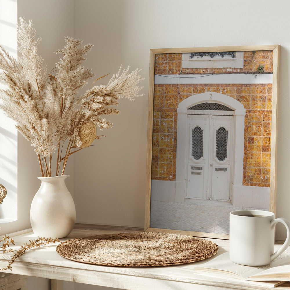 The Cascais Door Poster