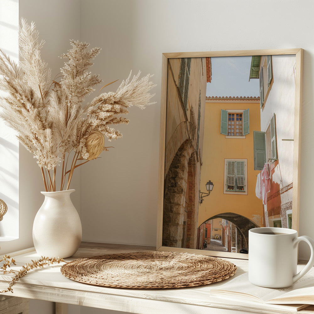 Summer in Menton Poster
