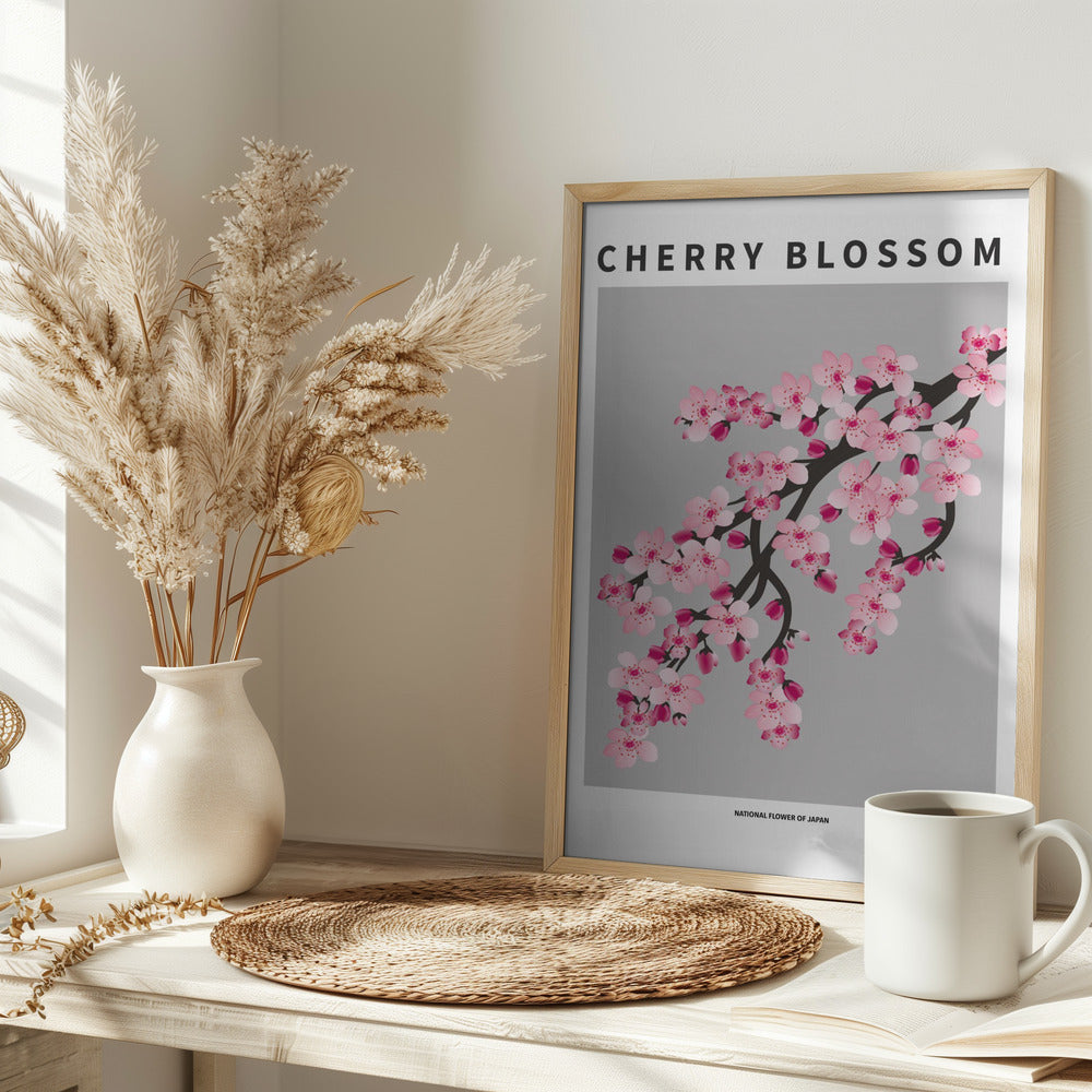 Cherry blossom - National flower of Japan Poster