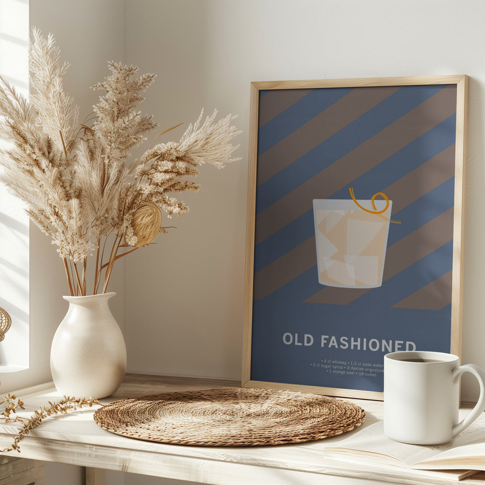 Drink Old Fashioned Poster