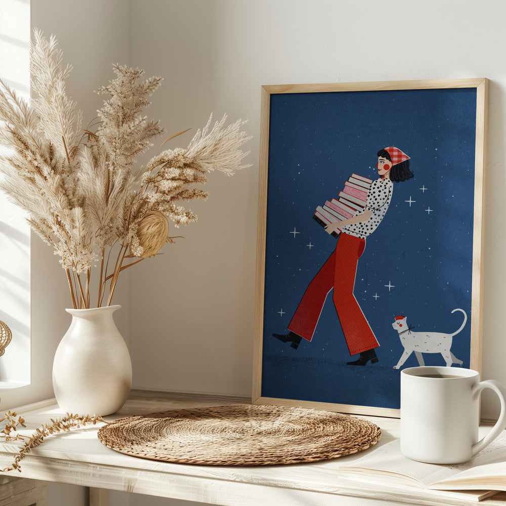 Book Lover Poster