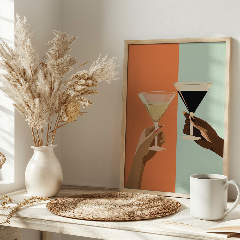 A Toast for Two Poster