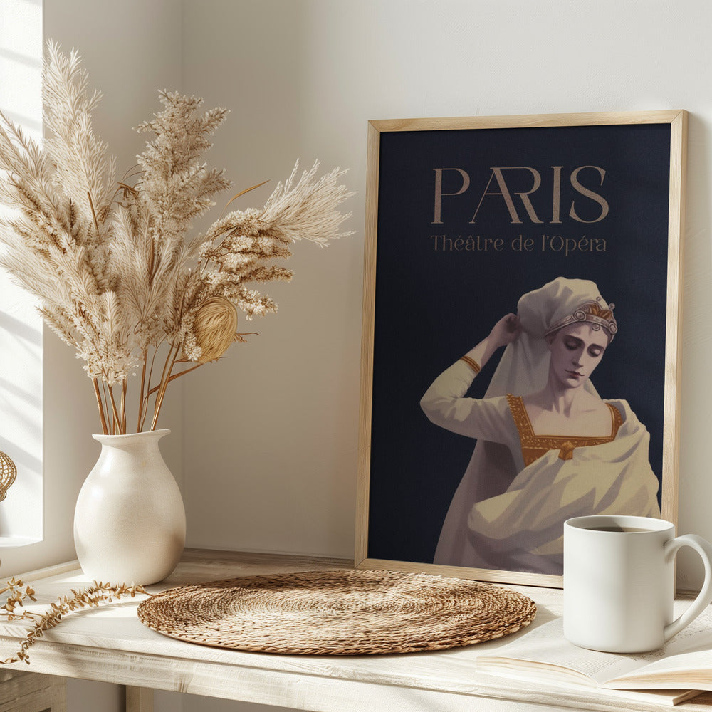 Paris - Theatre de L'Opera Poster