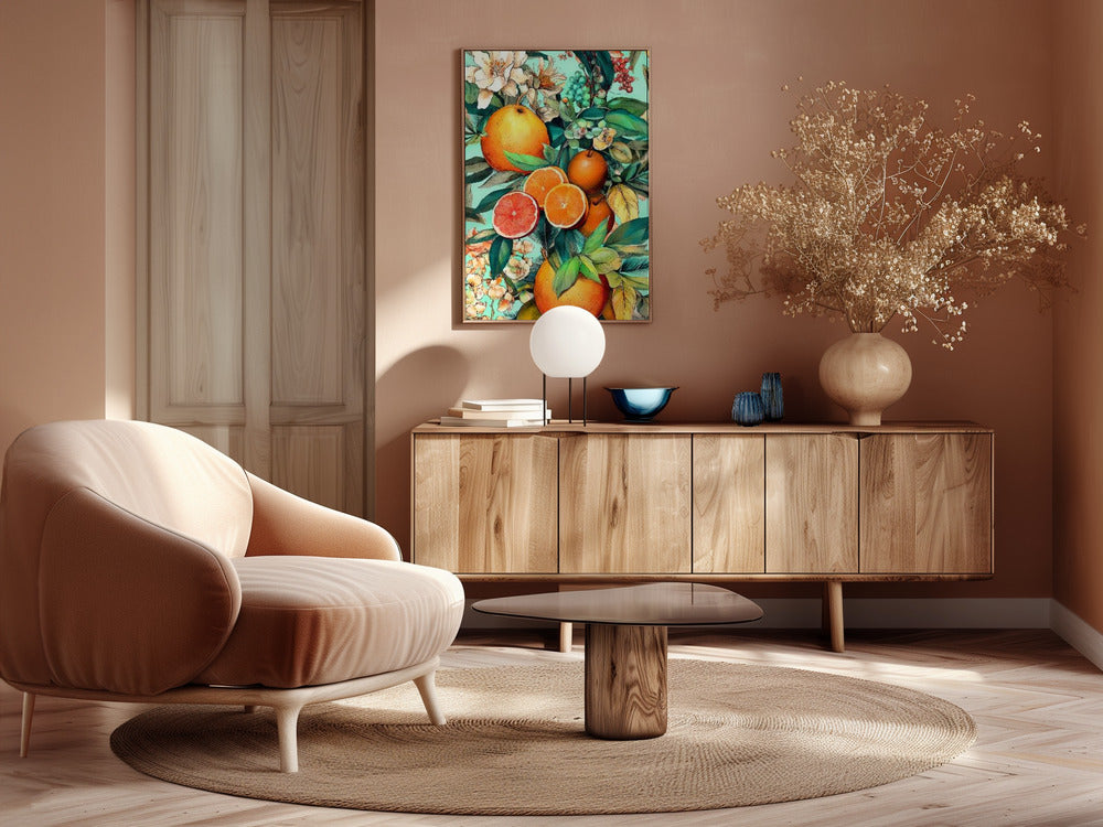 Flowers and fruits 2 Poster