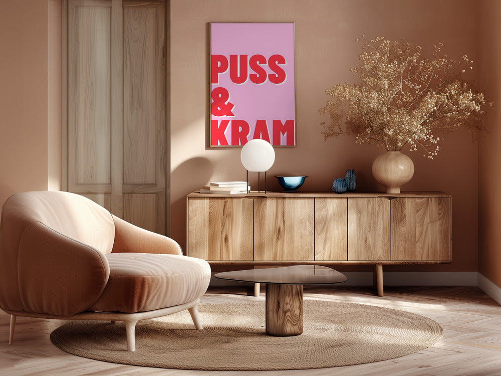 Puss och Kram Poster