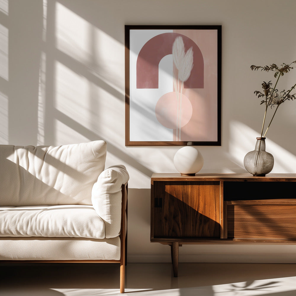 Abstract Arch Poster