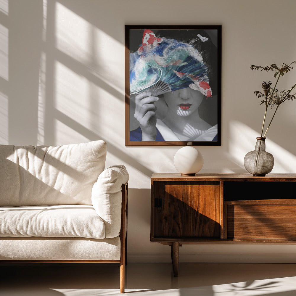 Koi Fan Poster