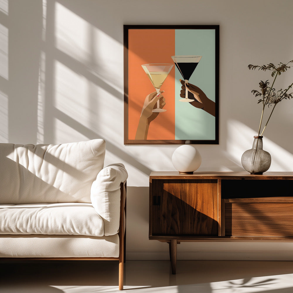 A Toast for Two Poster