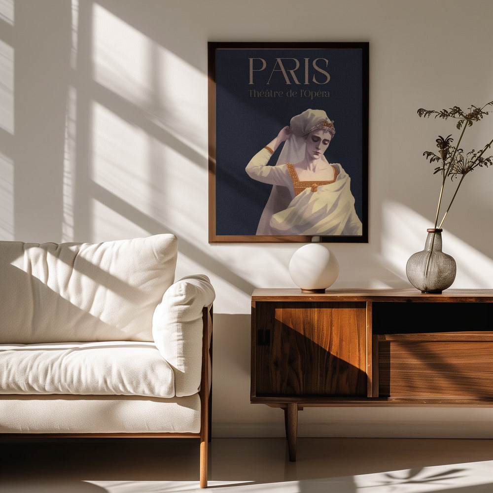 Paris - Theatre de L'Opera Poster