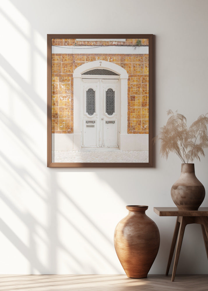 The Cascais Door Poster